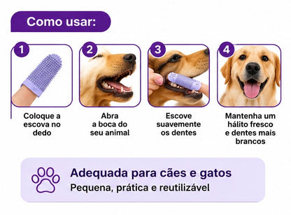 Escova Dental de Dedo Herdeon™