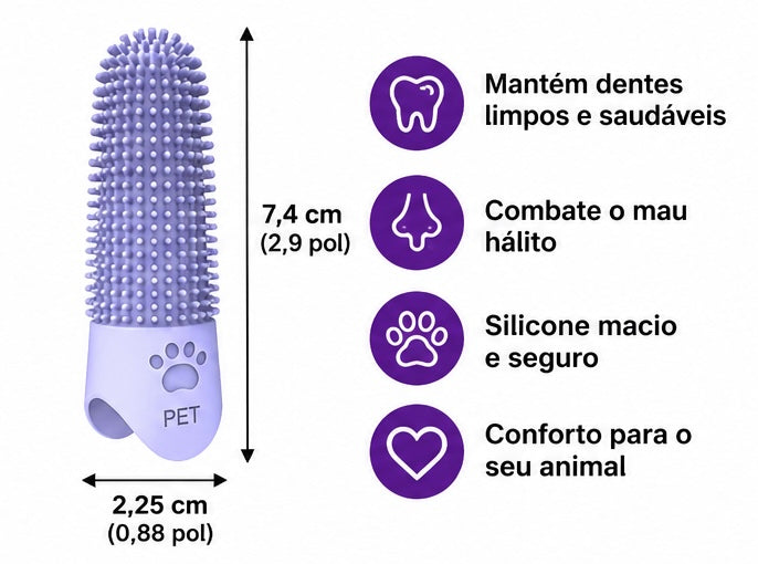 Escova Dental de Dedo Herdeon™