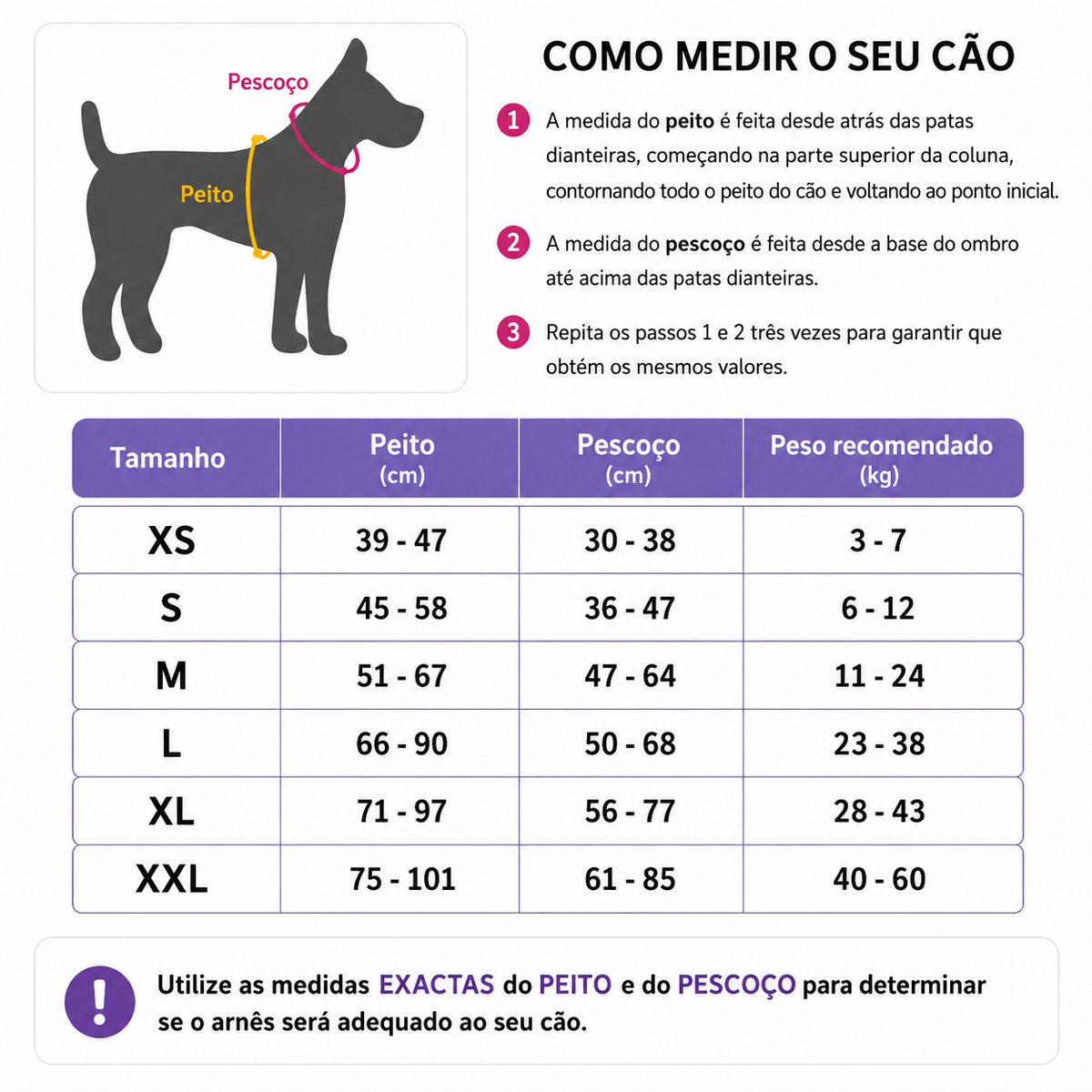 Peitoral Confort Herdeon™