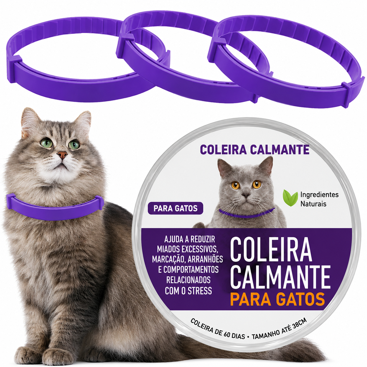 Coleira Calmante Herdeon™